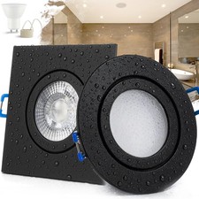 IP44 LED Einbaustrahler GU10 Feuchtraum Bad 230V Außen MARE 1W 4W 6W 7W dimmbar