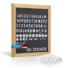 Briefbild Memoboard aus Holz