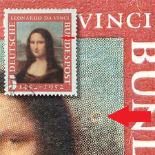 BRD L. da Vinci Plattenfehler
