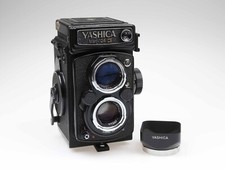 Yashica Mat 124 G Kamera mit  Telephoto Mutar Yashinon 80mm f3.5 Objektiv 97488