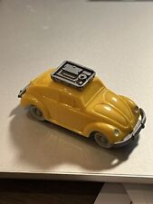 Wiking VW Käfer gelb mit Gepäckträger/ unverglast