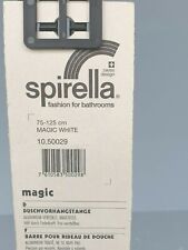 Spirella Magic Duschvorhangstange verstellbar weiß 75-125 cm 10.50029