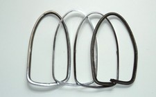 VW Käfer beetle bug orig. Chromring Rückleuchte Rücklicht cover taillight `67-