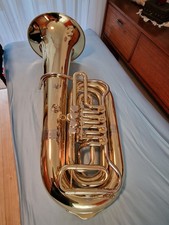 Tuba Amati Kraslice Gold  professionell generalüberholt