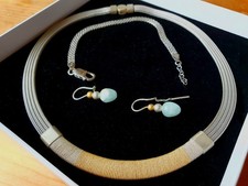 Schöne Halskette aus Silber