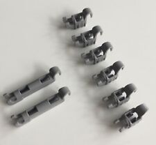 Klappstachelreihe Klammer Set Spülmaschine Unterkorb wie Bosch Siemens 611472 