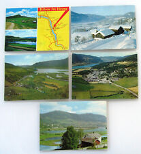 NORWAY Postcards Lot 5 x Norge Norwegen Postkarte Fåvang Skandinavien gebraucht