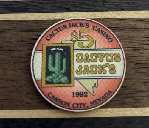 Cactus jack casino 1992 5 - jack's, $5