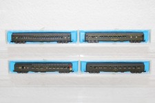 Rivarossi Spur N US Peronenwagen "Santa Fe" ** 4 Stck ** OVP (F84)