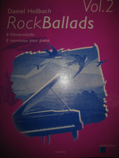 Rock Ballads Volume 2   Daniel Hellbach Acanthus Music 204 Piano Noten unbenutzt