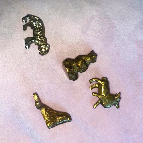 Metall tierfiguren - metall,