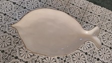 Kleine Fischplatte, Fischteller, ca. 15x27cm