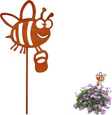Gartenstecker Biene Rost