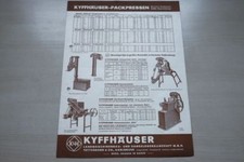 197378) Kyffhäuser - Packpressen - Prospekt 195?