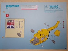 Playmobil Bauanleitung 5017