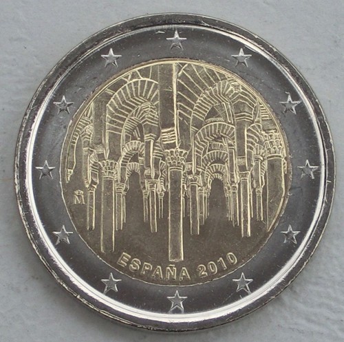 Euro gedenkmünze spanien - 2,