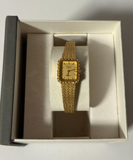 Ispra Exclusiv Uhr - golden Teppichmuster 60/70er Jahre läuft einwandfrei Quartz