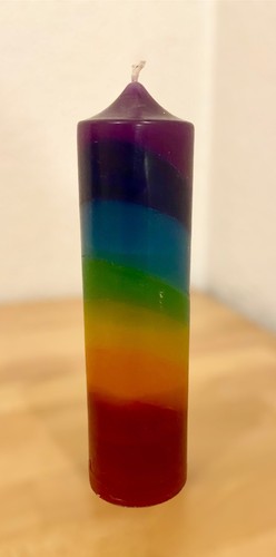 Chakra kerze 6 cm - h,