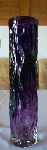 Vase lila glas - vase,