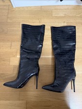 Damen Stiefel Schwarz Gr. 39