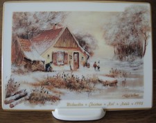 Porzellankarte, Bradford Edition, Weihnachten 1998