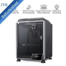 【75% Refurbished】Creality K1C 3D-Drucker 600mm/s Druckgeschwindigkeit Tri-Metal