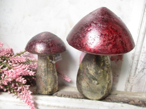 Pilze braun silber - , weihnachten