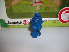 Schlumpf Schlümpfe smurfs - blauer Rohling Faulenzer grosse Schaufel