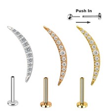 Titan Schmaler Bogen Kristalle