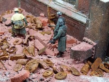 1:35 Metallschrott rostig Industrie,Zahnräder  Modellbaueisenbahn Juweela Spur 1