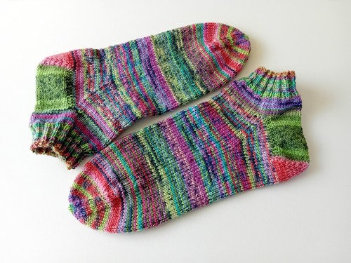 Selbstgestrickte socken opal - selbstgestrickte,