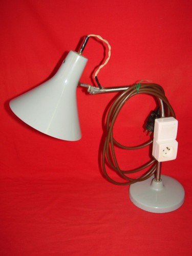 Antik lampe büro metallischem - lampe,