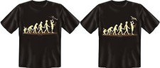 T-Shirt - Modellflieger Motorflugzeug RC-Heli - Evolution Flugzeug Helikopter