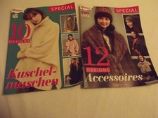 Anleitung: 2 kleine Hefte Stricken Markenlos