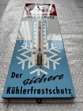 Avia Thermometer Emaille Email Schild Tankstelle Oldtimer