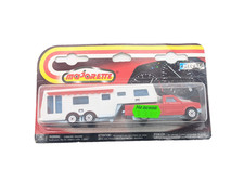 Majorette Serie 300  Camping Car  Deluxe Wohnwagen Anhänger OVP 278 Neu