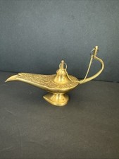 Antique Brass Aladin Genie Oil