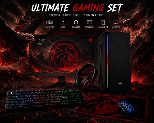 Gamer komplett set ryzen - komplett-set,