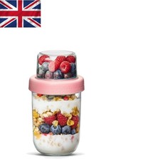 Elegantes Overnight Oats Glas