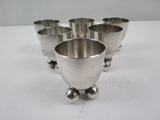 WMF / 6 Eierbecher / Bauhaus -