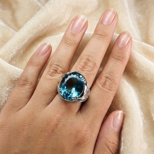 Wunderschöner ring meerblau - wunderschöner,