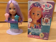 Baby Born Sister Mermaid Styling Head UV 