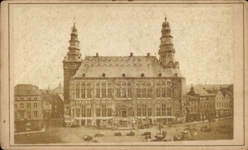 Cdv aachen rathaus - aachen,, rathaus,
