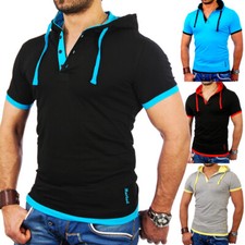 Reslad Herren Kapuzen T-Shirt