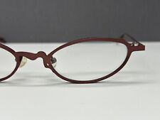 Anne Valentin Brille Damen lila Braun Oval Asymmetrisch Titan Tania NP:257€