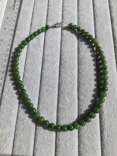 Jade nephrit halskette - nephrit,