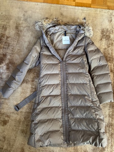 Moncler nantesfur mantel - moncler,