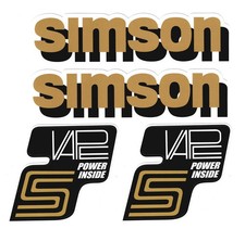 4 teiliger Dekorsatz Simson