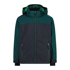 CMP Jungen Skijacke Boy Jacket Snaps Hood 39W1924 Grün