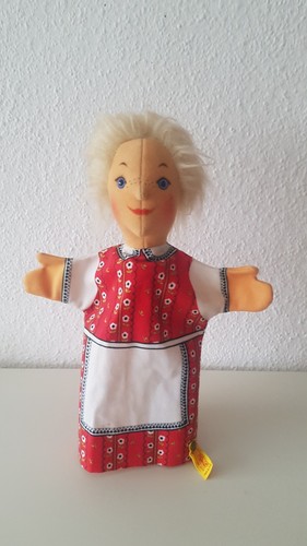 Steiff handpuppe gretl - gretl, 7063/28
